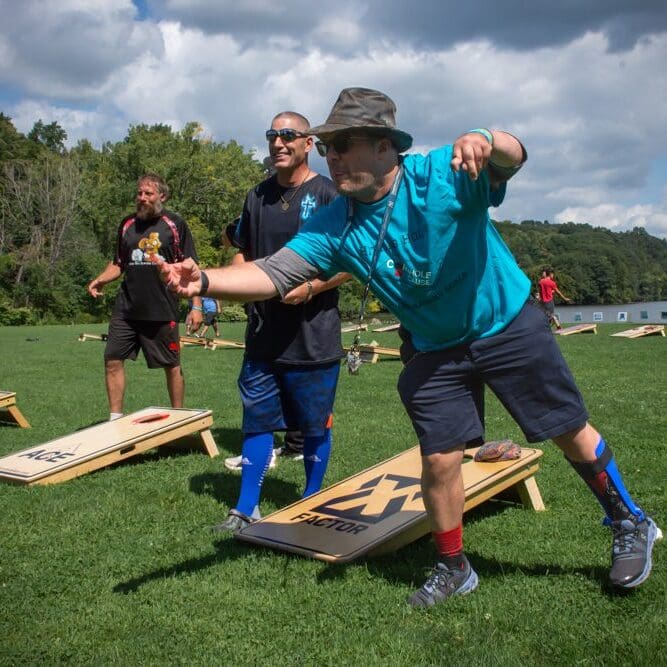 In Flight's Cornhole for a Cause Mixer Tournament
